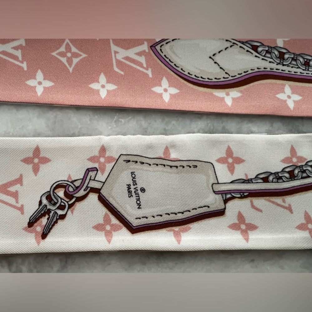 Louis Vuitton Ultimate Monogram BB Bandeau twilly scarf - brand new with box! - Picture 4 of 8